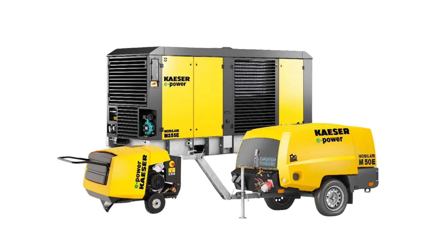 Instalación compresores Kaeser